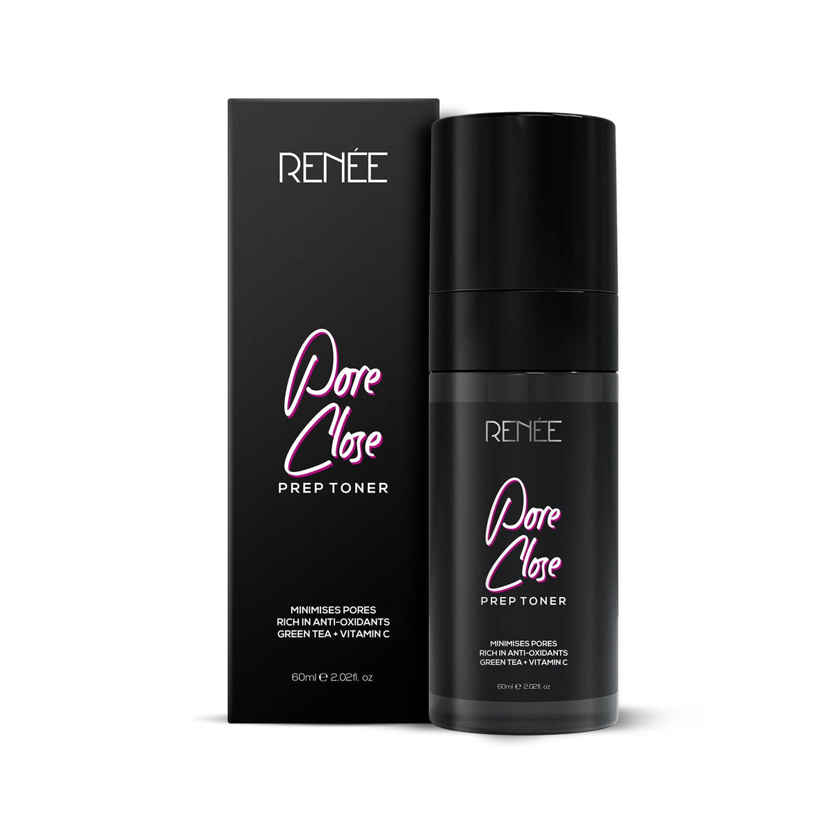 RENEE Pore Close Prep Toner, 60ml - Renee Cosmetics