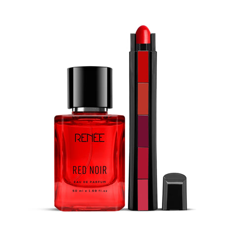 RENEE Red Noir & Fab 5 5-in-1 Lipstick Combo - Renee Cosmetics