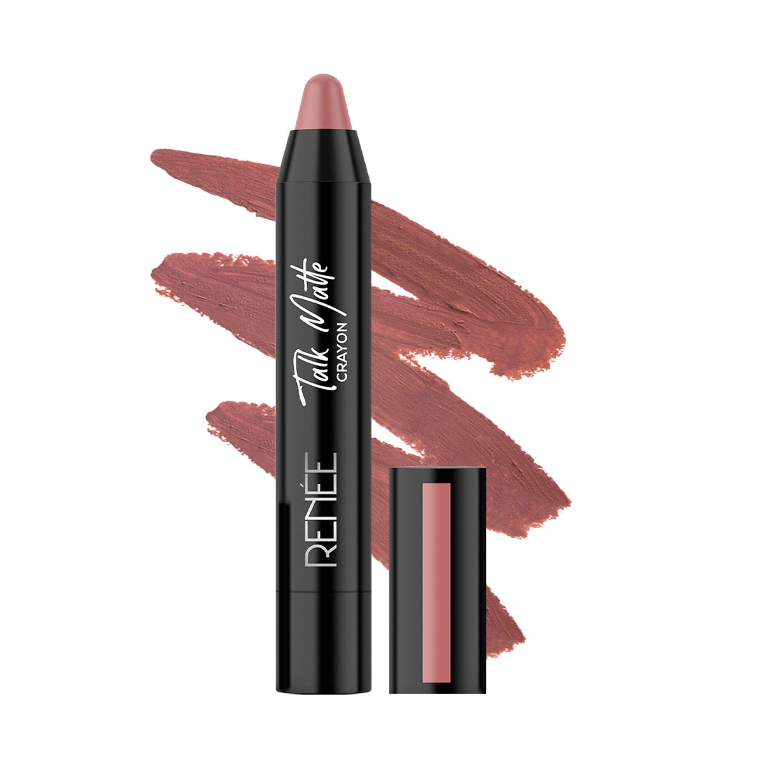 RENEE Talk Matte Crayon Lipstick 4.5gm – Renee Cosmetics