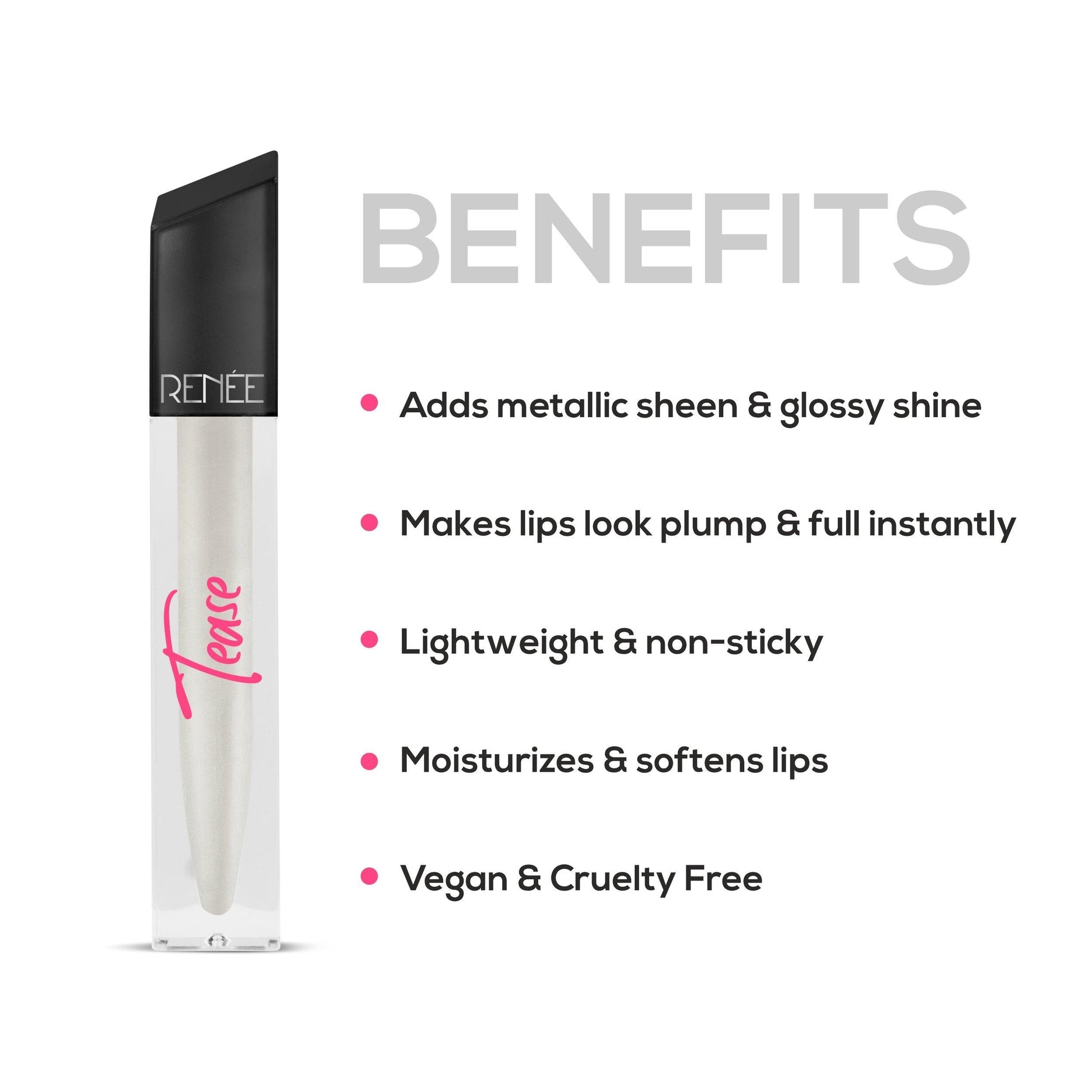 RENEE Tease lip Plumper, 5ml - Renee Cosmetics