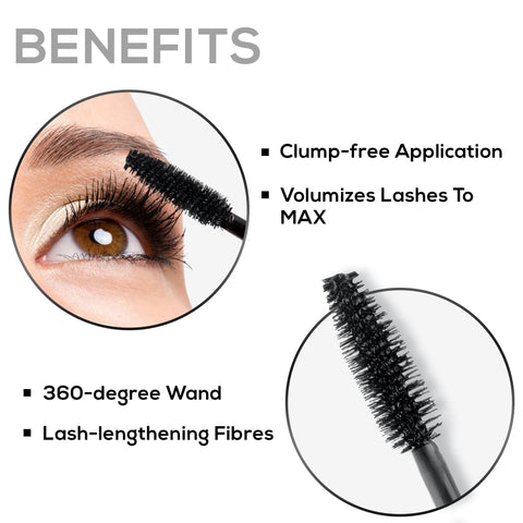RENEE Volumax Mascara 10ml - Renee Cosmetics