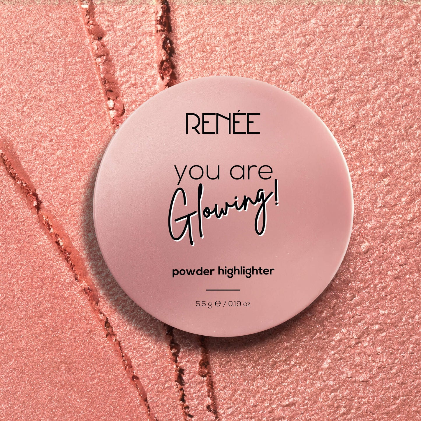 RENEE You Are Glowing Powder Highlighter With Luminous Shine