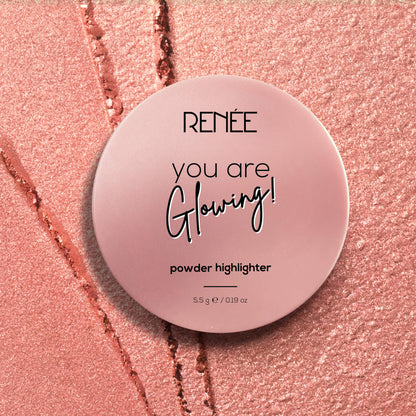RENEE You Are Glowing Powder Highlighter With Luminous Shine